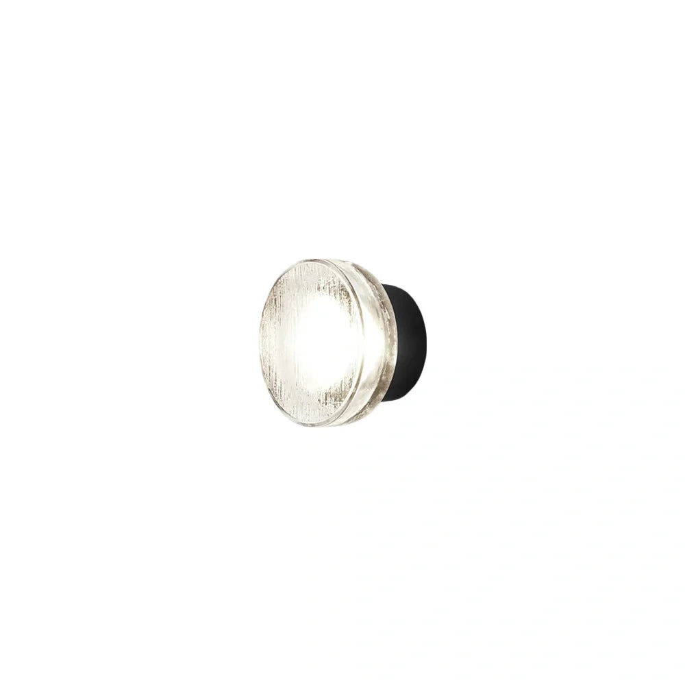 Nuvlight- Clear Glass & Metal Round Design for Patio