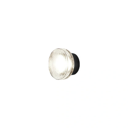 Nuvlight- Clear Glass & Metal Round Design for Patio
