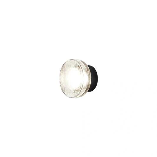 Nuvlight- Clear Glass & Metal Round Design for Patio