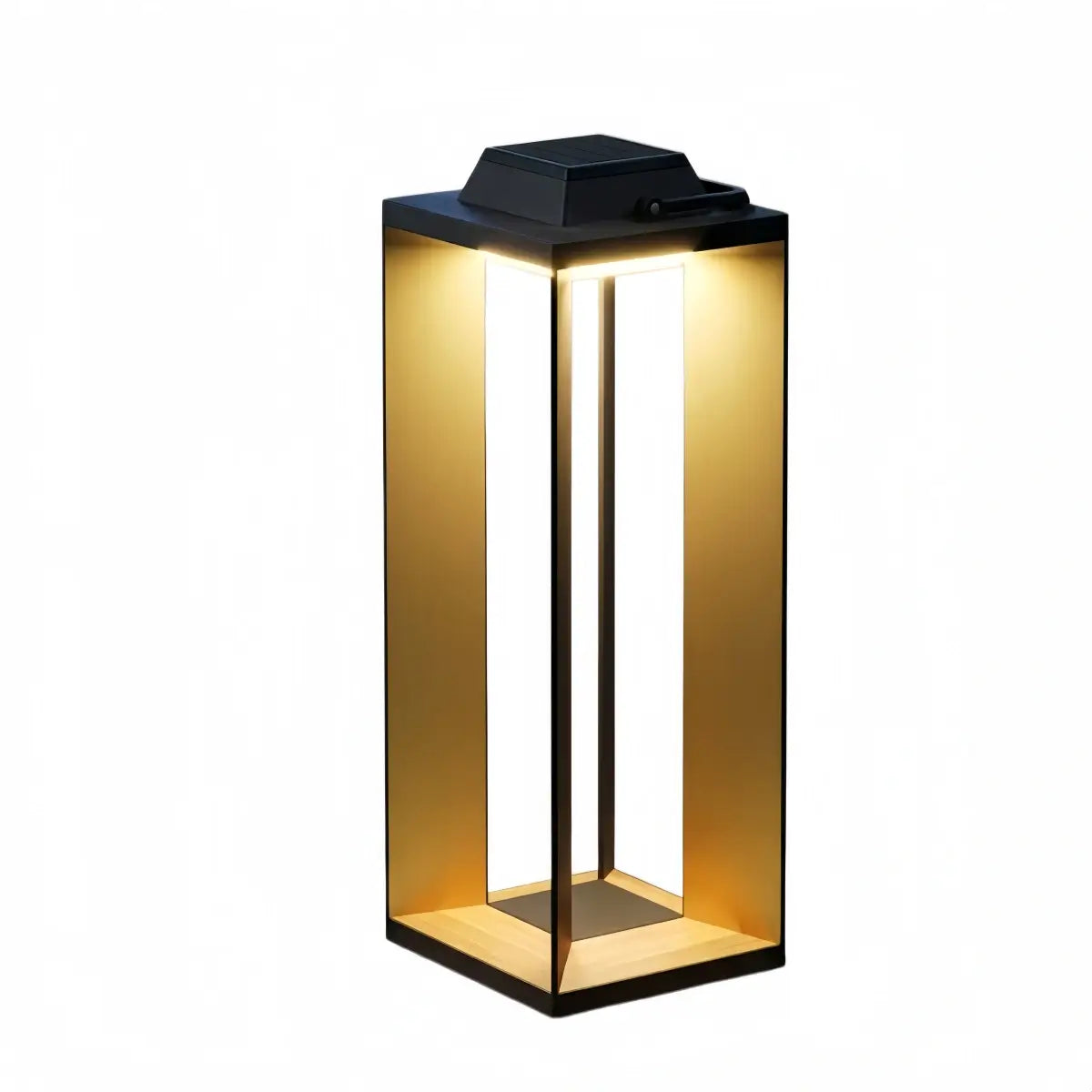 Nuvlight - Black Metal Cylindrical Design for Garden