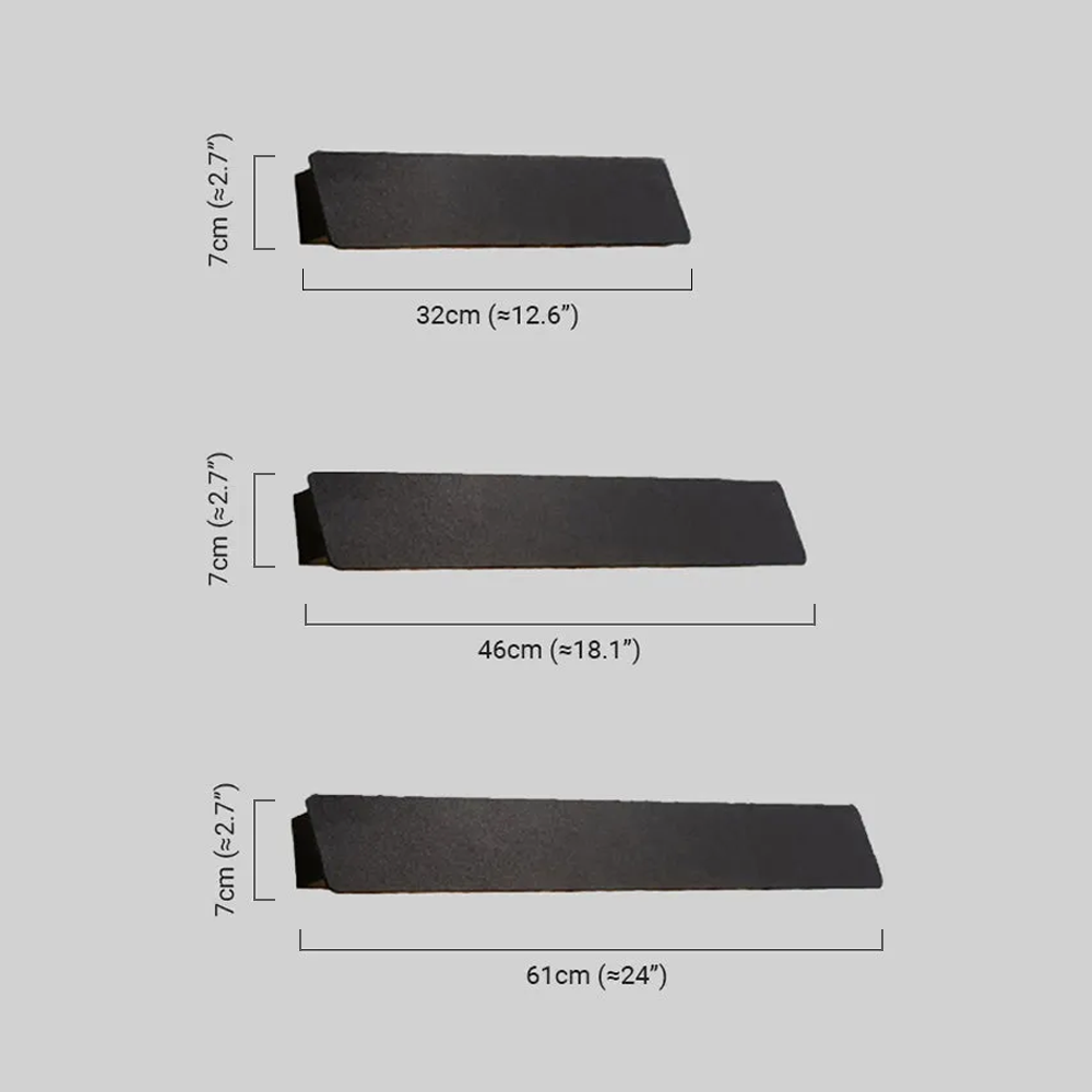 Arcato Modern Outdoor Wall Lamp - White/Black Metal Rectangular Design for Garden