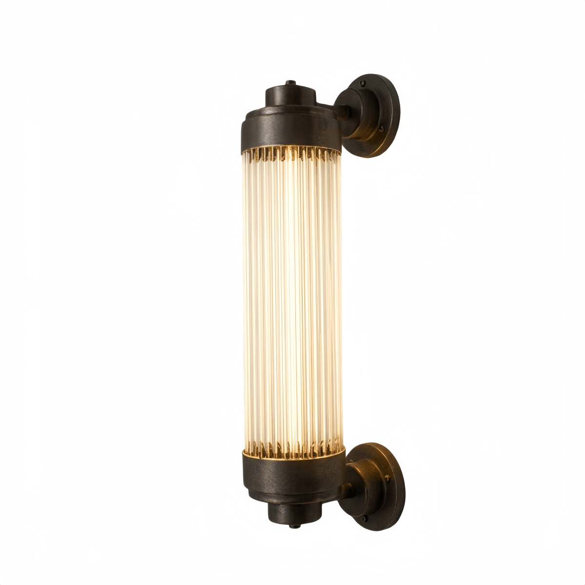 Nuvlight - Bronze Glass Cylindrical Design for Garden & Patio