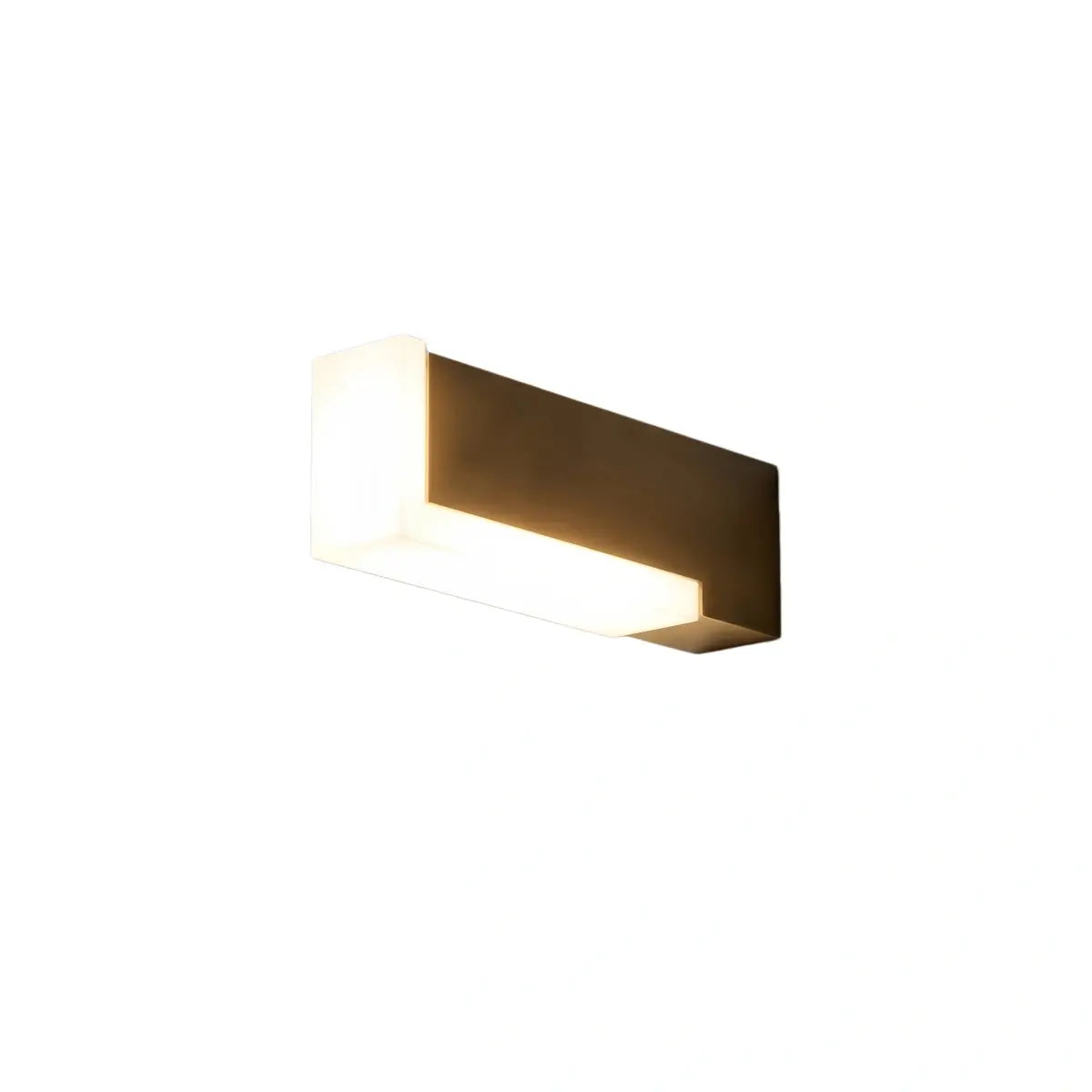 Irondale Modern Outdoor Wall Lamp - Black Metal & Acrylic Irregular Design for Garden