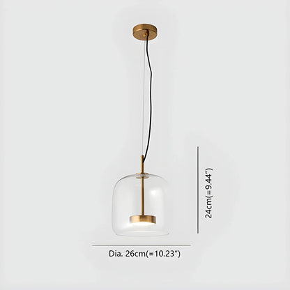 Nuvlightglass pendant lights for kitchen