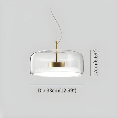 Nuvlightglass pendant lights for kitchen