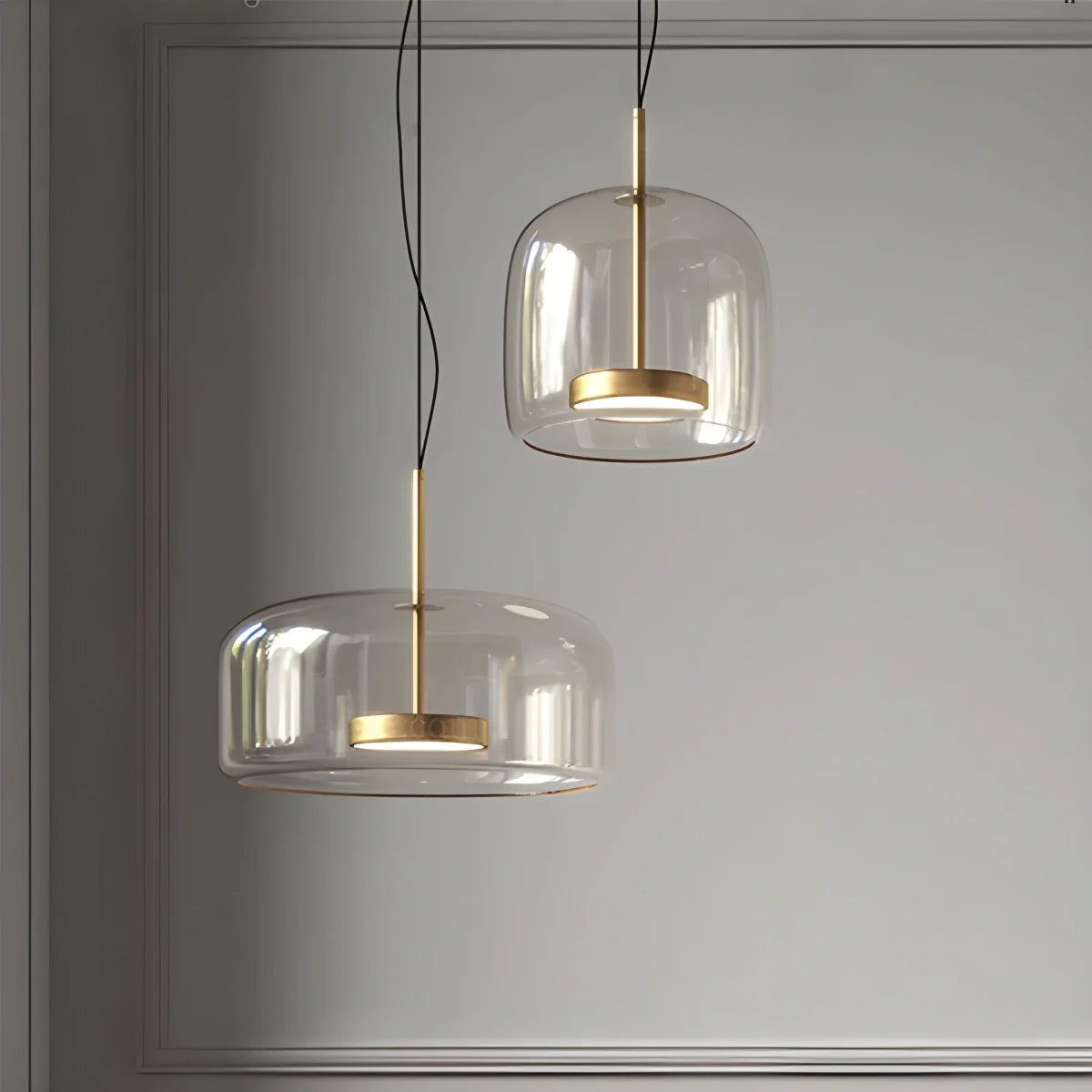 Nuvlightglass pendant lights for kitchen