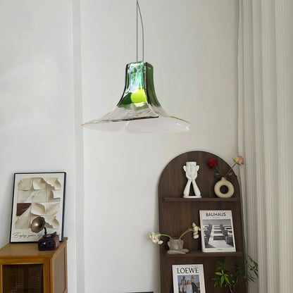 Petal Glass Pendant Light for Dining Room
