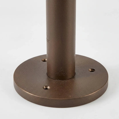 Arcato Modern Outdoor Pathway Lights - Dark Grey Metal & Acrylic Bowled Garden