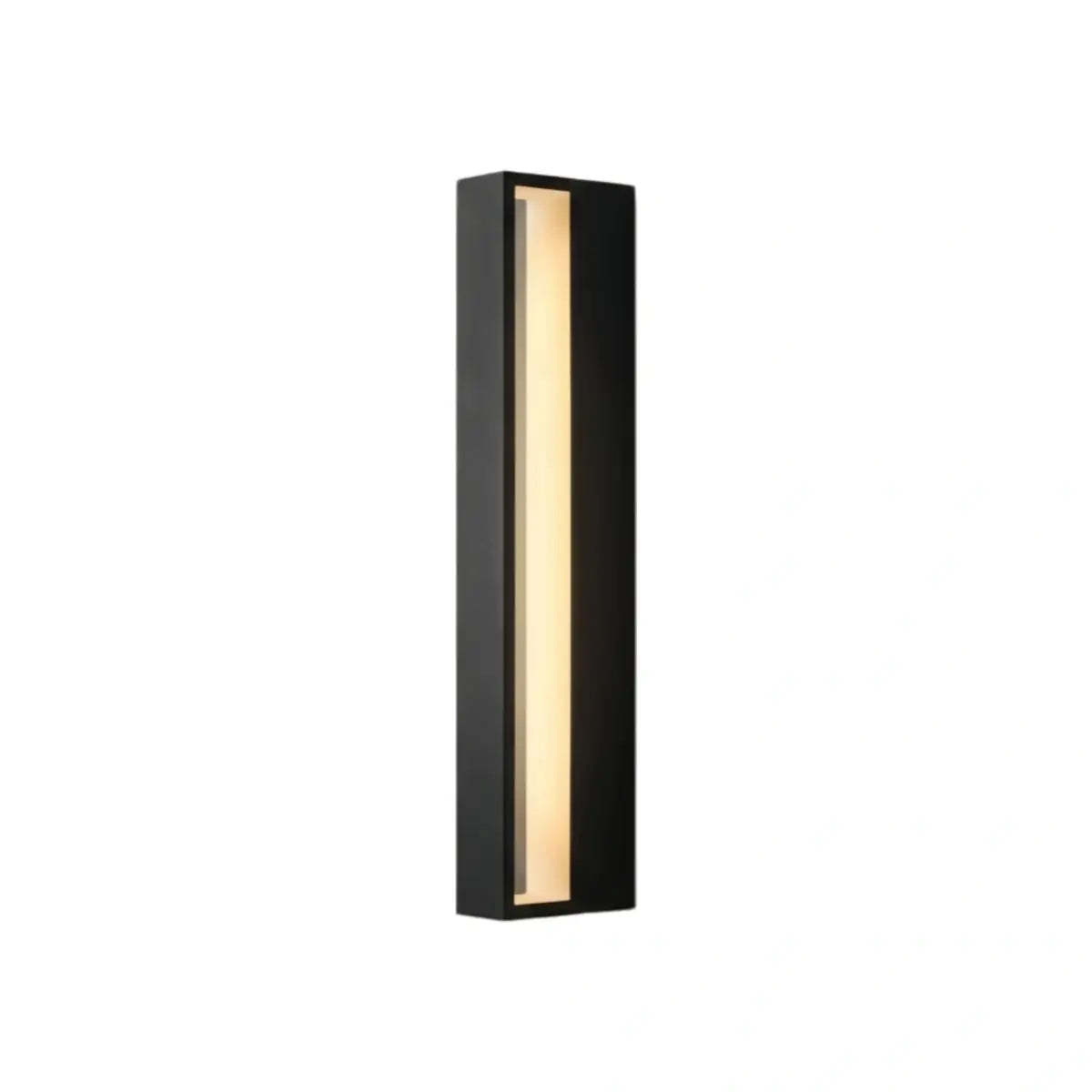 Arcato Modern Rectangular Outdoor Wall Lamp – Metal Sensor Light Garden/Patio