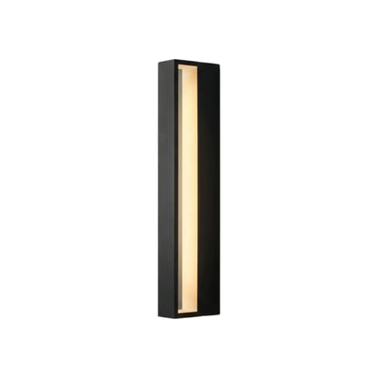 Arcato Modern Rectangular Outdoor Wall Lamp – Metal Sensor Light Garden/Patio