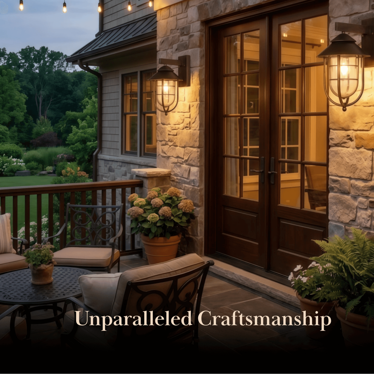 Irondale Industrial Outdoor Wall Lamp - Waterproof light for Garden