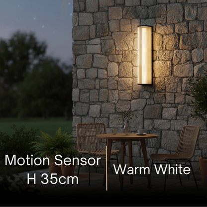 Irondale Modern Outdoor Wall Sconce – Waterproof Light for Terrace