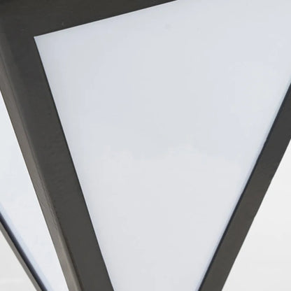 Arcato Modern Solar Outdoor Path Light -  Black Metal Design