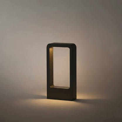 Arcato Modern Black Metal LED Path Light – Outdoor Garden Lighting