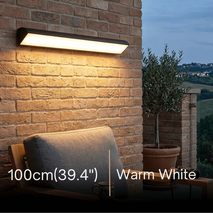 Arcato Minimalist Outdoor Wall Lamp - Light for Courtyard