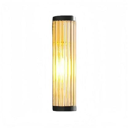 Irondale Modern Black LED Outdoor Wall Sconce – Waterproof Light for Garden/Courtyard