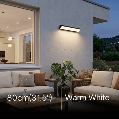 Arcato Minimalist Outdoor Wall Lamp - Light for Courtyard