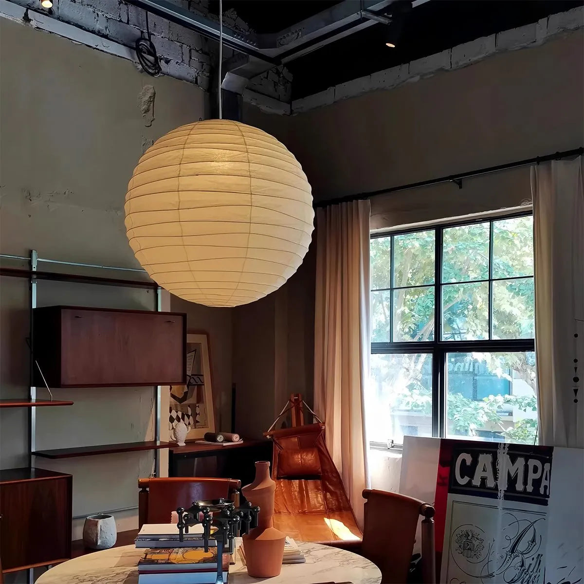 Nuvlight paper pendant lamp for living room