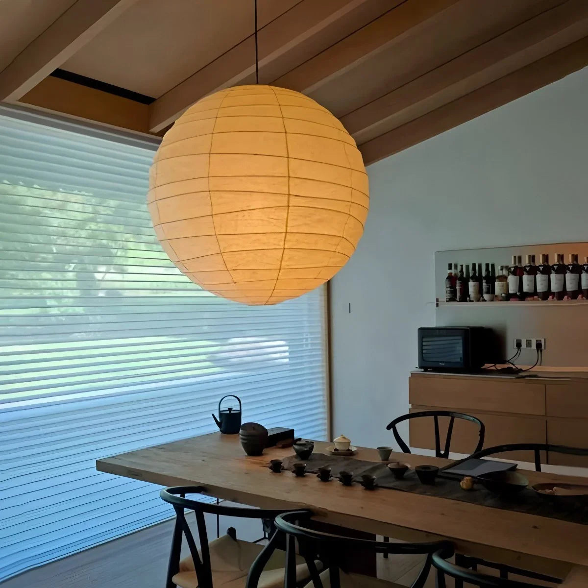Nuvlight paper pendant lamp for dining room