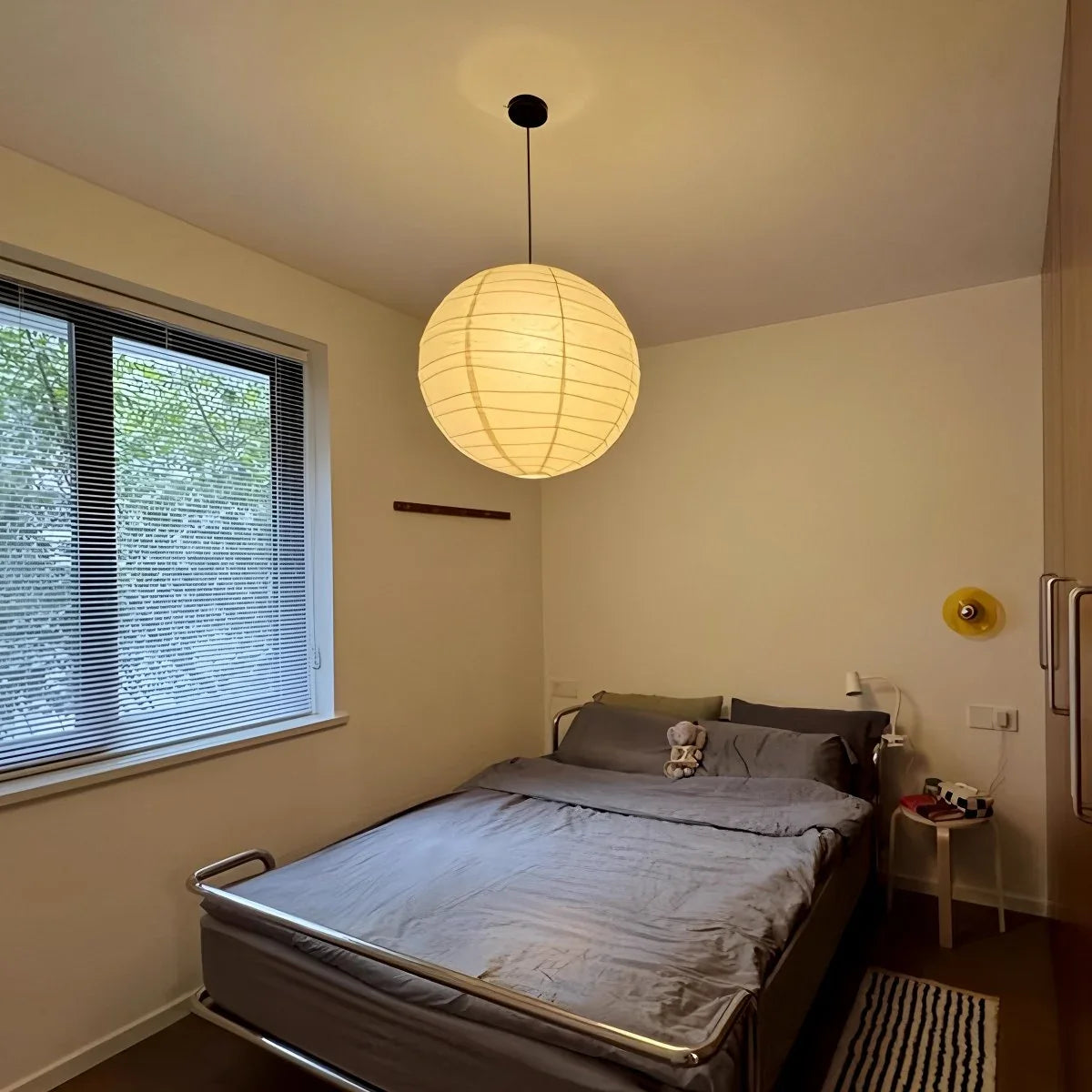 Nuvlight paper pendant lamp for bedroom