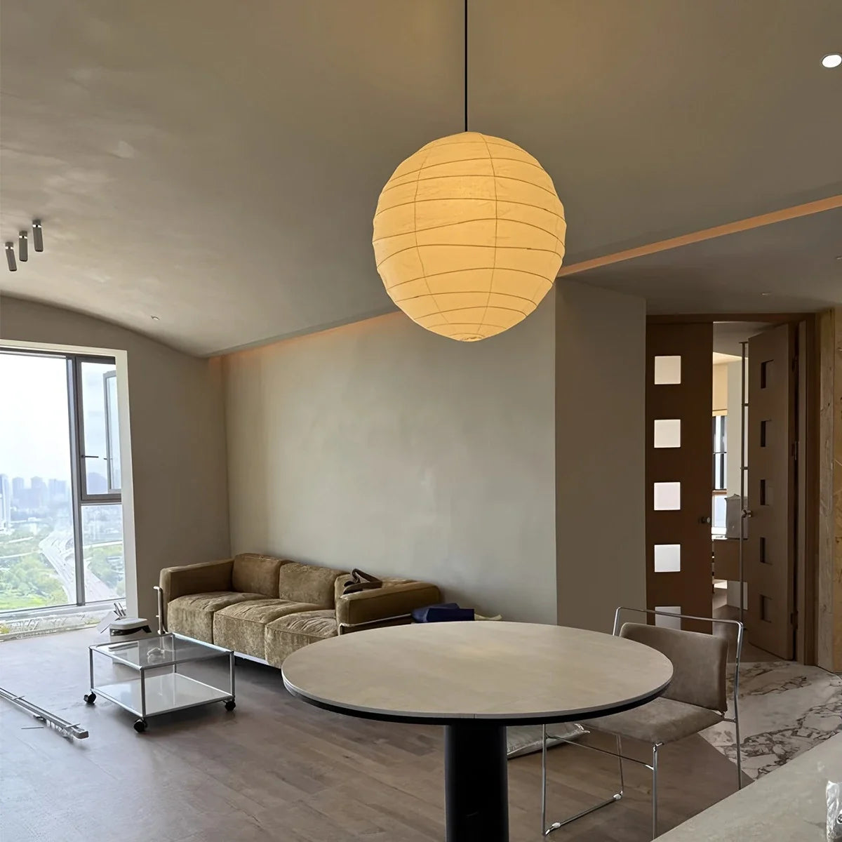Nuvlight rice paper pendant lamp for living room
