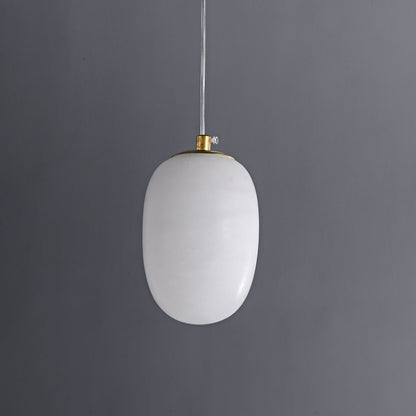 Natural Alabaster Pendant Light for Dining Room