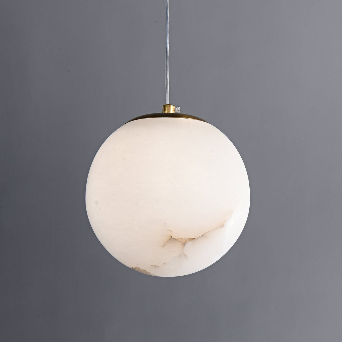 Natural Alabaster Pendant Light for Dining Room