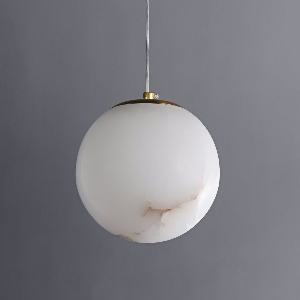 Natural Alabaster Pendant Light for Dining Room