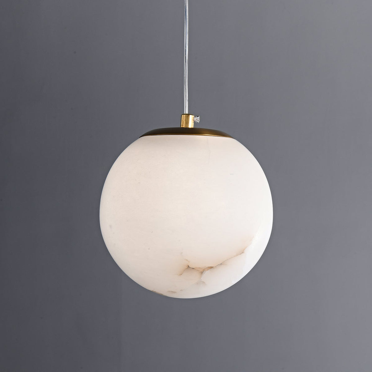 Natural Alabaster Pendant Light for Dining Room
