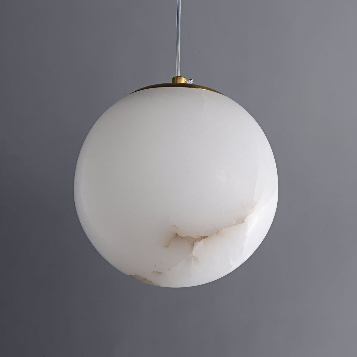 Natural Alabaster Pendant Light for Dining Room