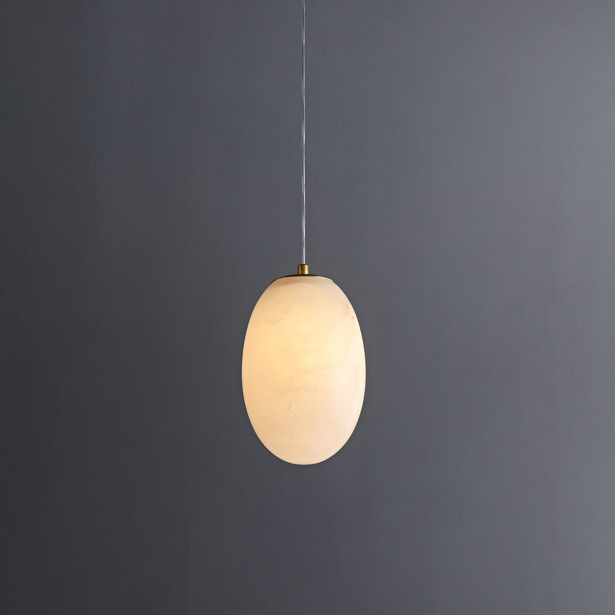 Natural Alabaster Pendant Light for Dining Room