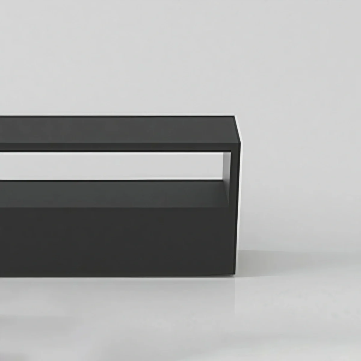 Arcato Modern Rectangular Outdoor Wall Lamp – Metal Sensor Light Garden/Patio