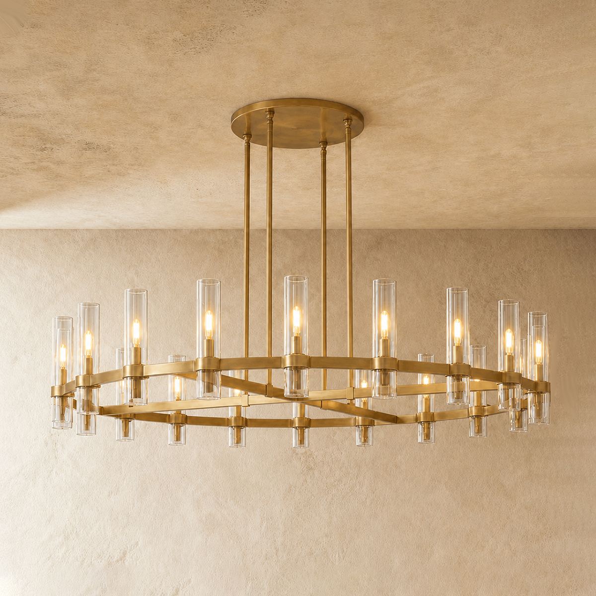 Nuvlight Bahir Candela Chandelier