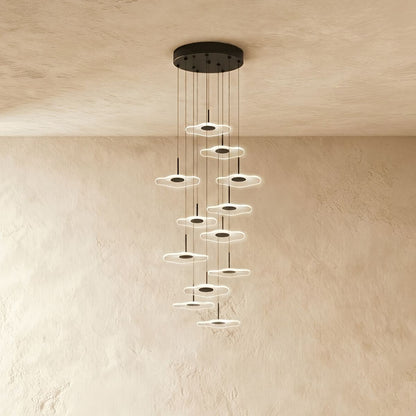 Rotasu Staircase Chandelier