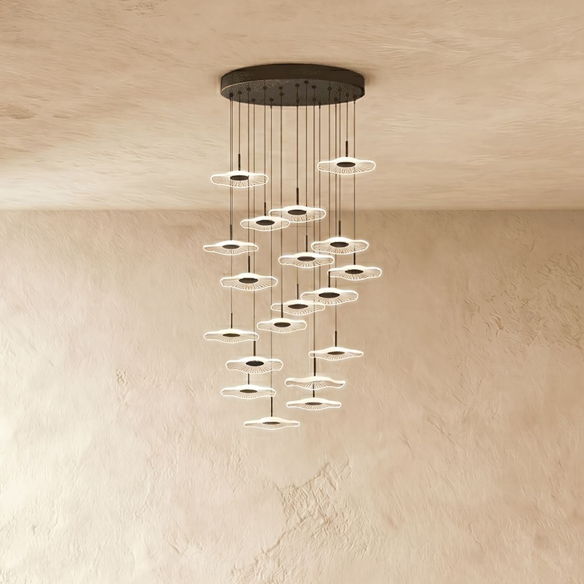 Rotasu Staircase Chandelier