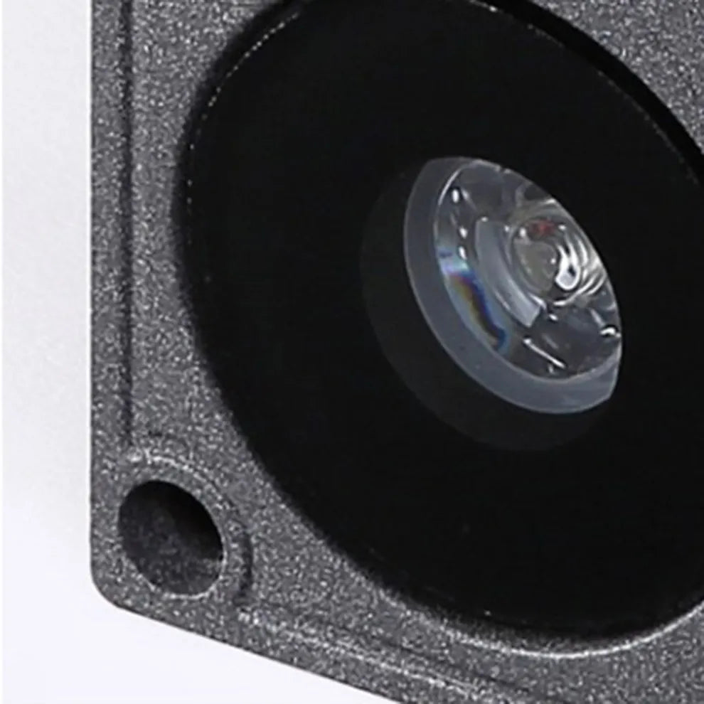 Arcato Modern Triangle Outdoor Step Light – Black Motion Sensor Deck Lamp
