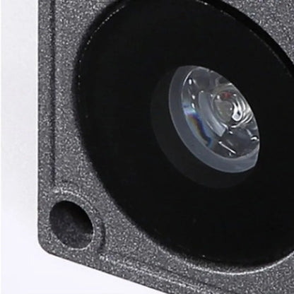 Arcato Modern Triangle Outdoor Step Light – Black Motion Sensor Deck Lamp