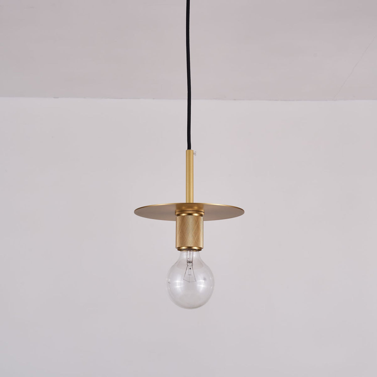 Brass Glass Pendant Light for Kitchen Island