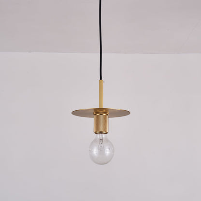 Brass Glass Pendant Light for Kitchen Island