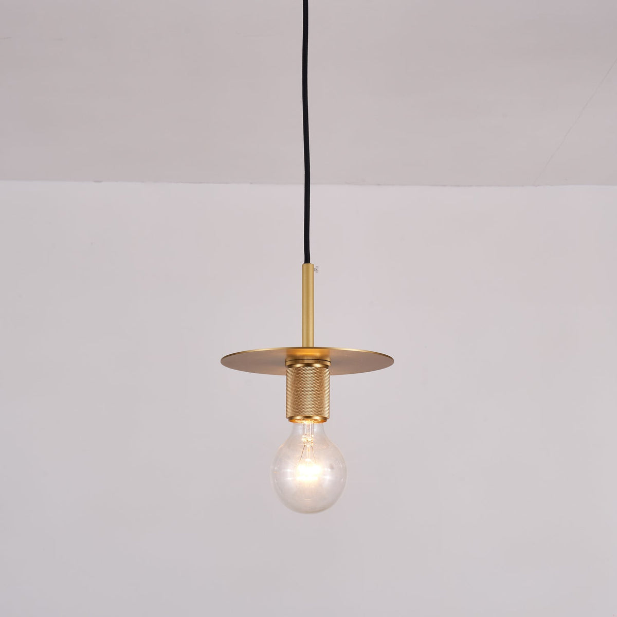 Brass Glass Pendant Light for Kitchen Island