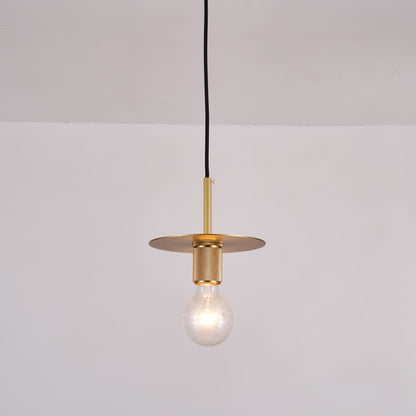 Brass Glass Pendant Light for Kitchen Island