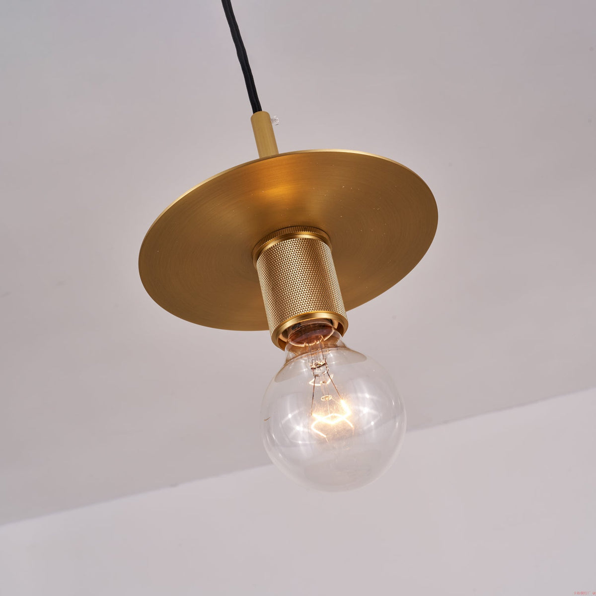 Brass Glass Pendant Light for Kitchen Island