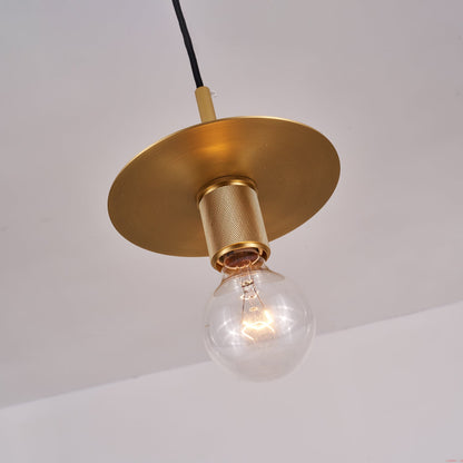 Brass Glass Pendant Light for Kitchen Island
