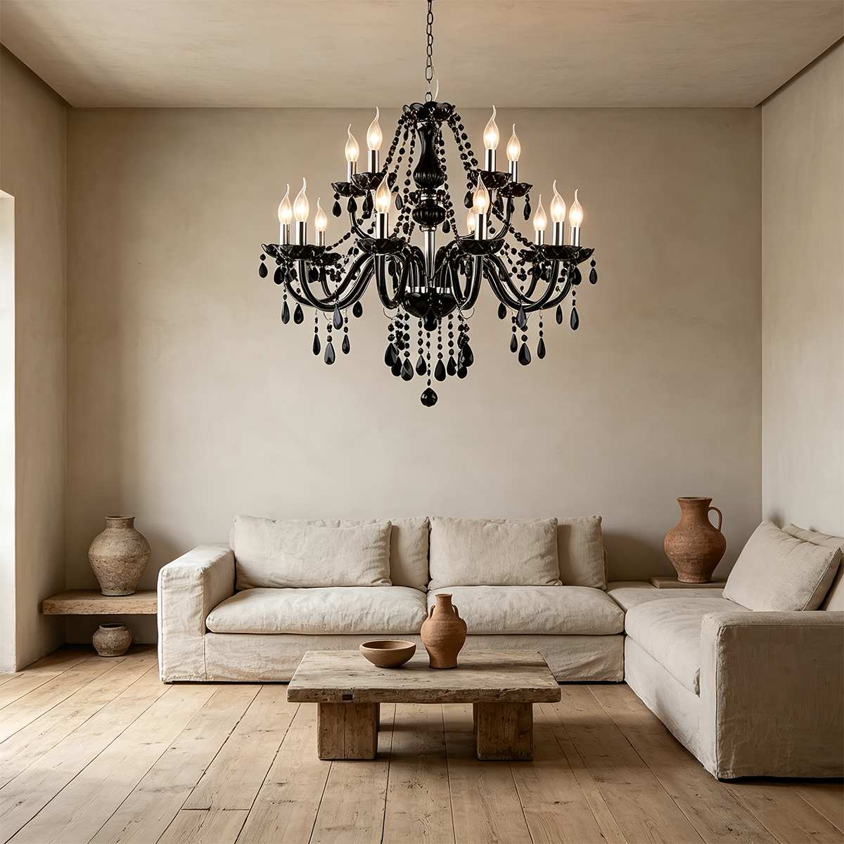 Brigitte Chandelier - Black