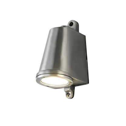 Irondale Industrial Conical Outdoor Wall Sconce - Black/Grey/Copper/Silver Metal for Balcony