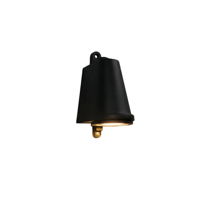 Irondale Industrial Conical Outdoor Wall Sconce - Black/Grey/Copper/Silver Metal for Balcony