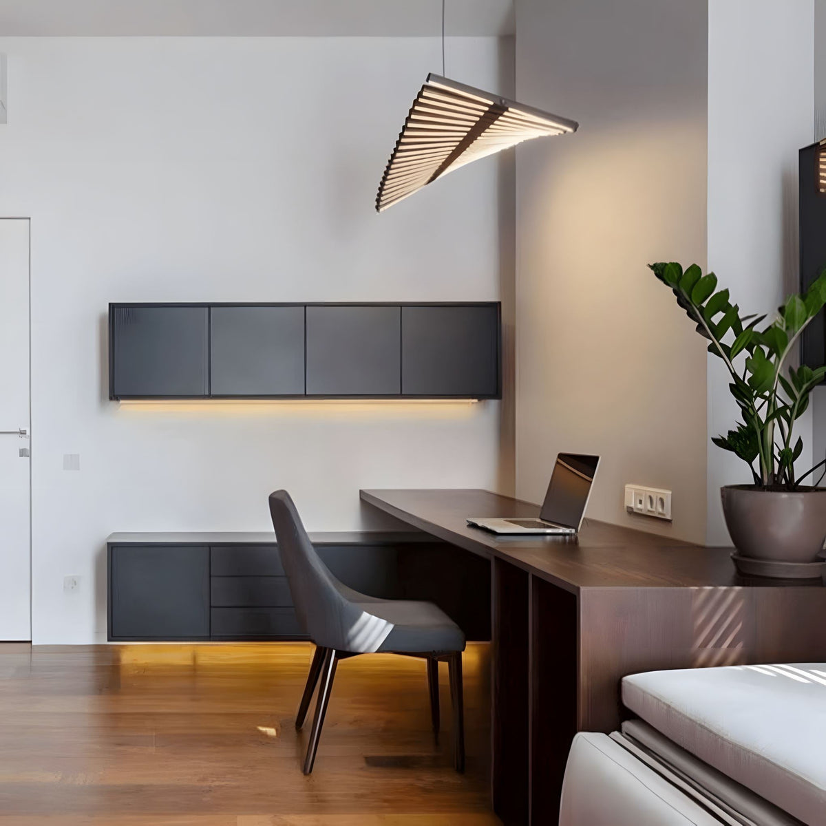 Sonata Linear LED Pendant Light | Modern Adjustable Chandelier