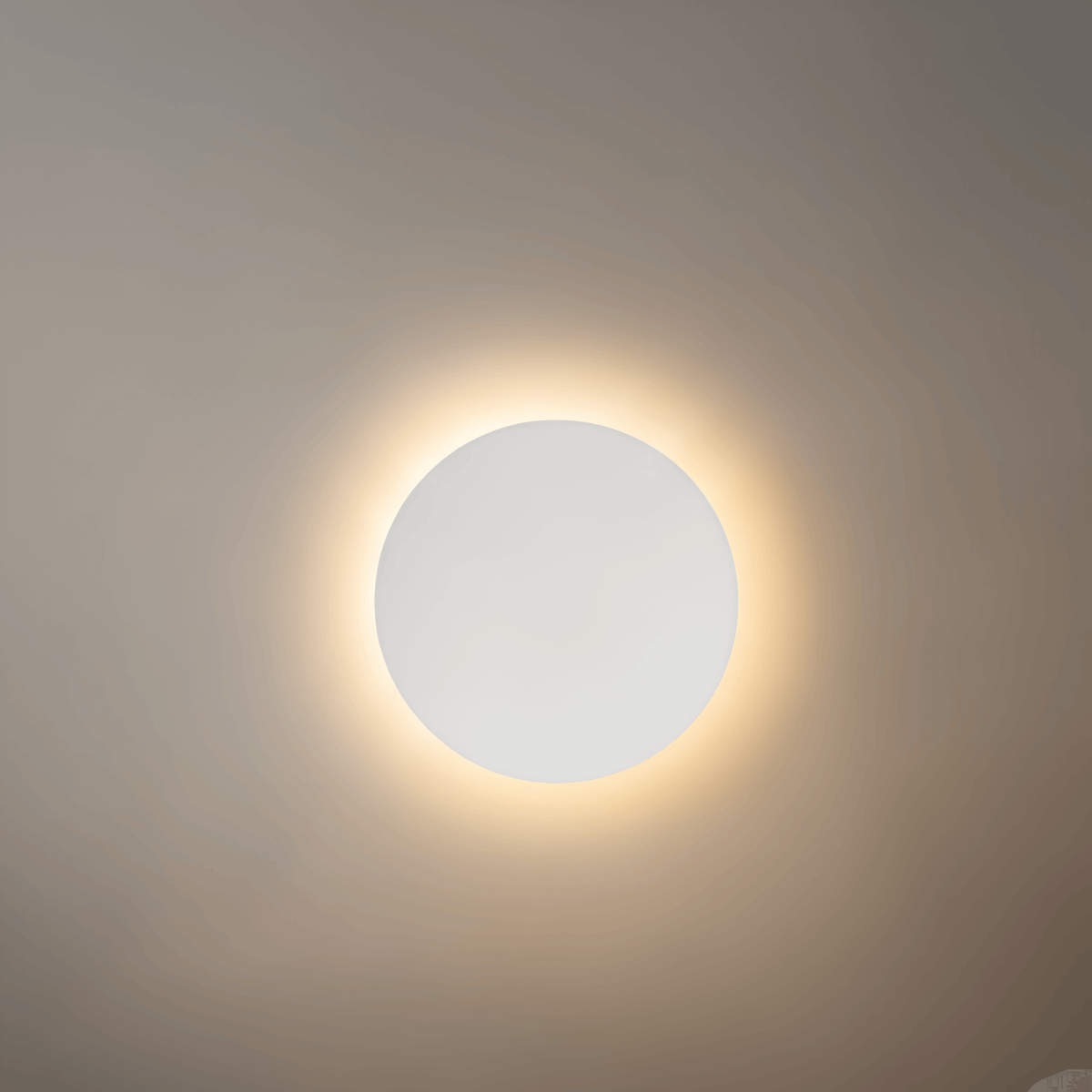 Nuvlight Minimalist LED Outdoor Wall Lamp – Black/White Round/Square Porch Sensor Light