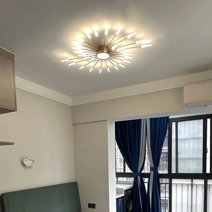 Swirl Flush Mount Ceiling Light for Living Room