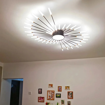 Swirl Flush Mount Ceiling Light for Living Room